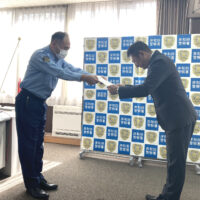 岸和田警察署より感謝状を頂戴しました！
